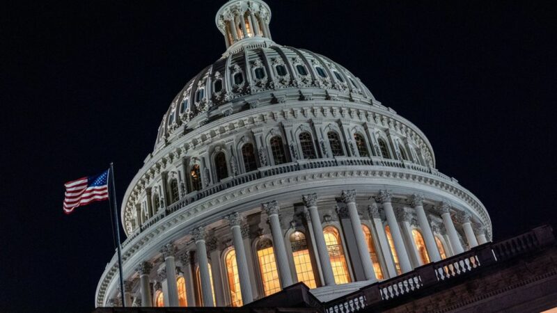 WASHINGTON, DC - DECEMBER 20: The dome of the U.S. Capitol is seen on December 20, 2024 in Washington, DC. The House approved a stopgap funding bill Friday to avert a government shutdown, extending funding into mid-March and including disaster relief, but omitting a debt ceiling suspension sought by President-elect Donald J. Trump after Republican opposition.   Kent Nishimura/Getty Images/AFP (Photo by Kent Nishimura / GETTY IMAGES NORTH AMERICA / Getty Images via AFP)